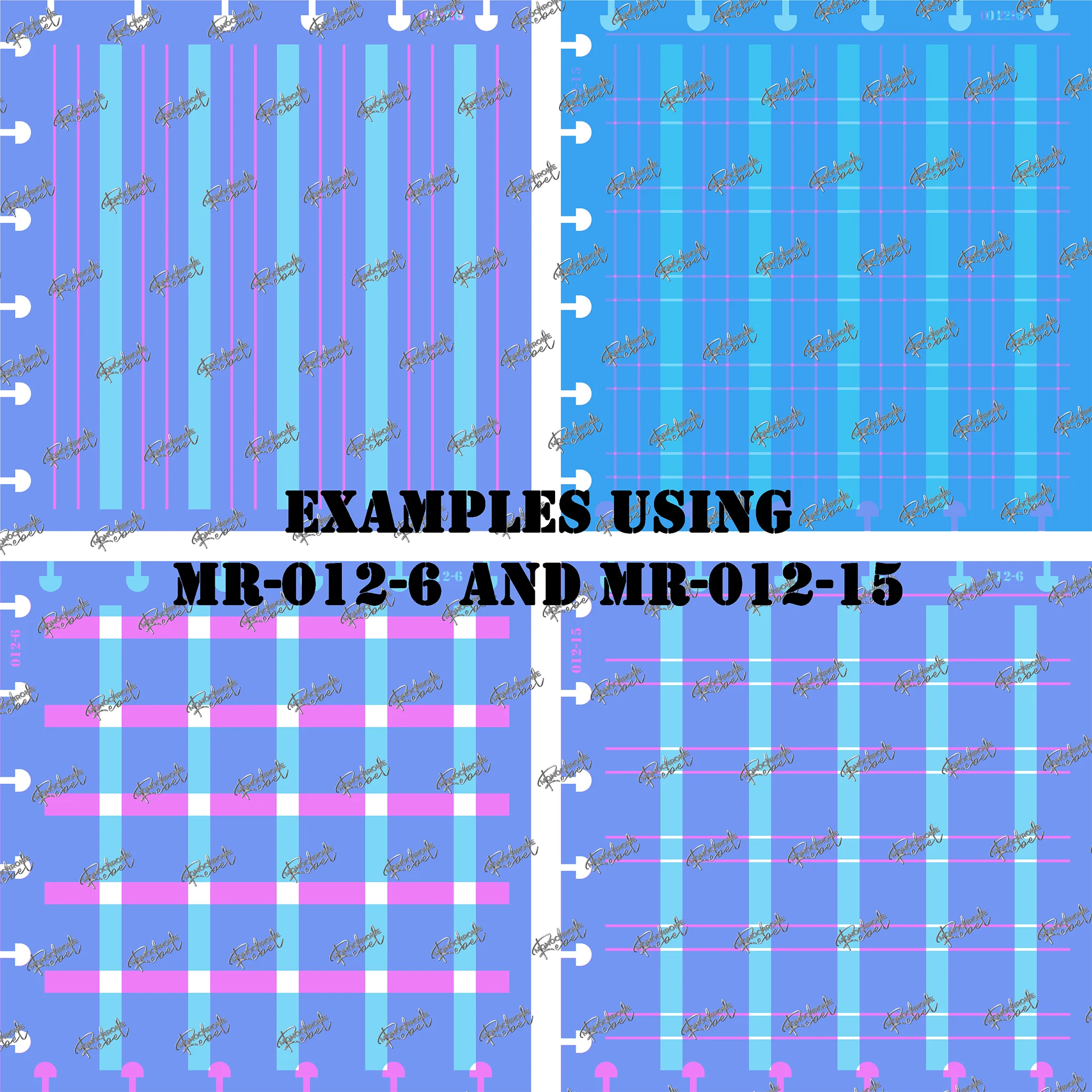 Master Plaid Maker Stencils - Image 12