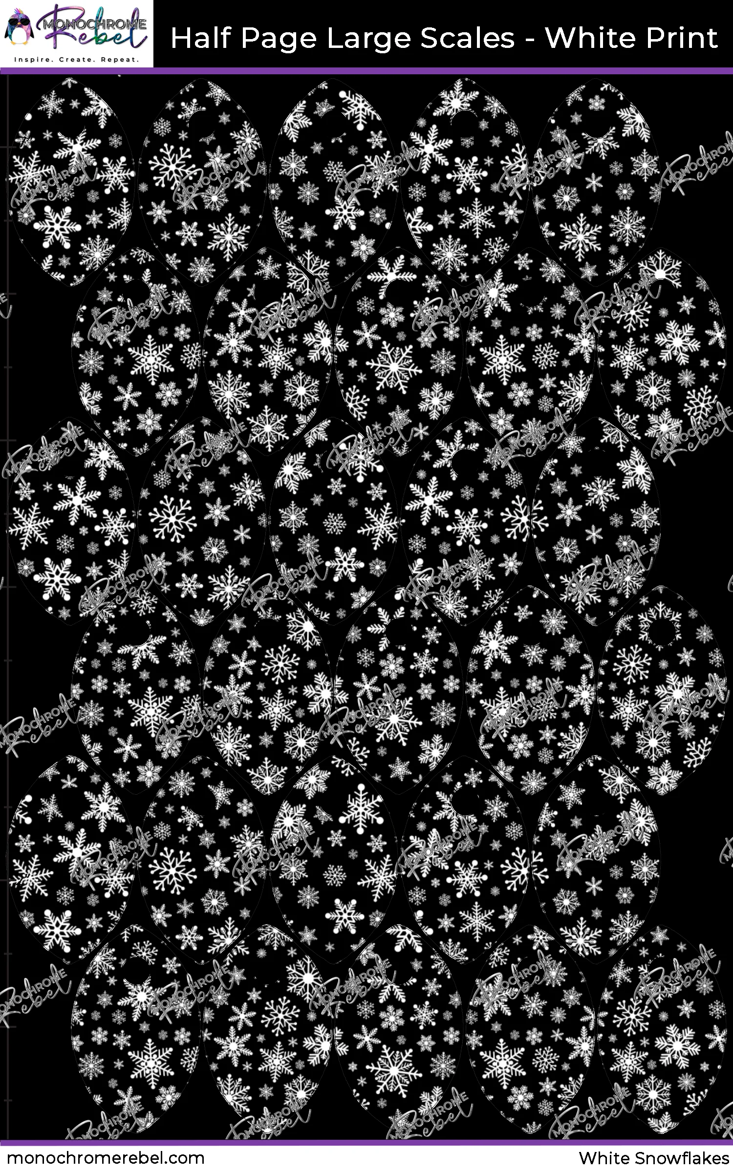 Black Snowflakes Upscales - Image 13