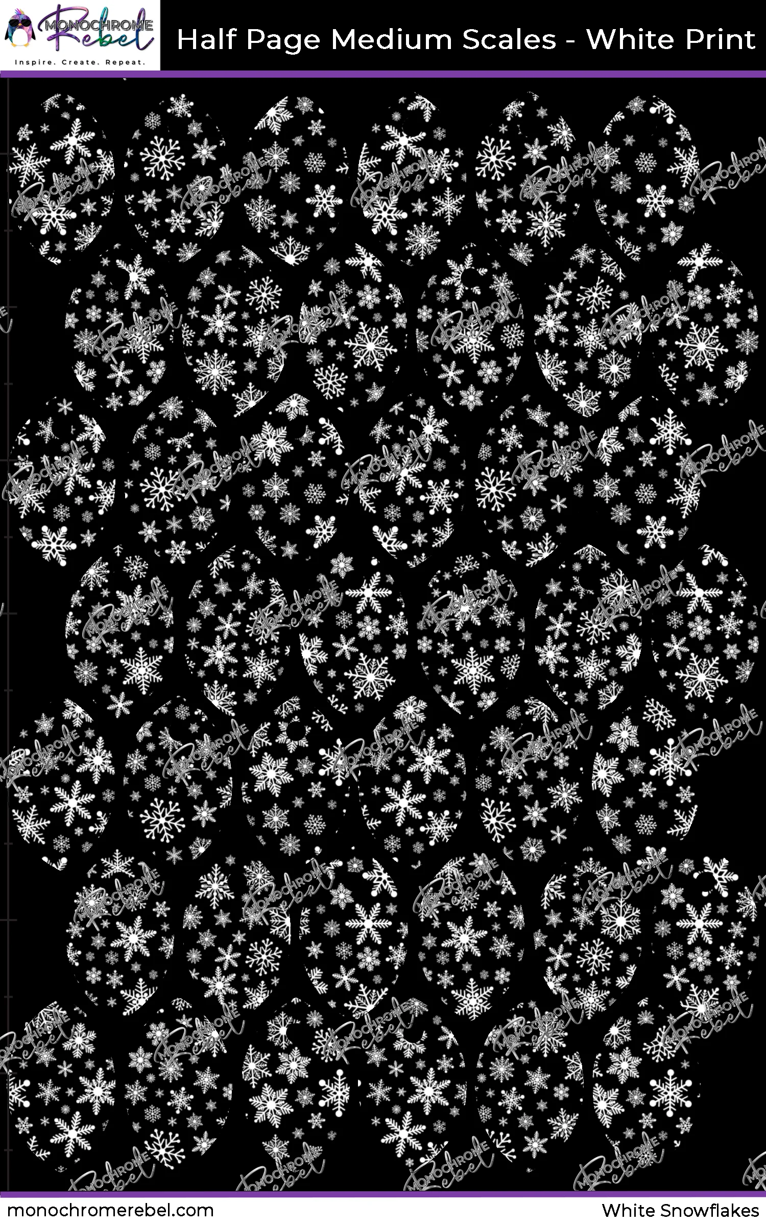 Black Snowflakes Upscales - Image 12