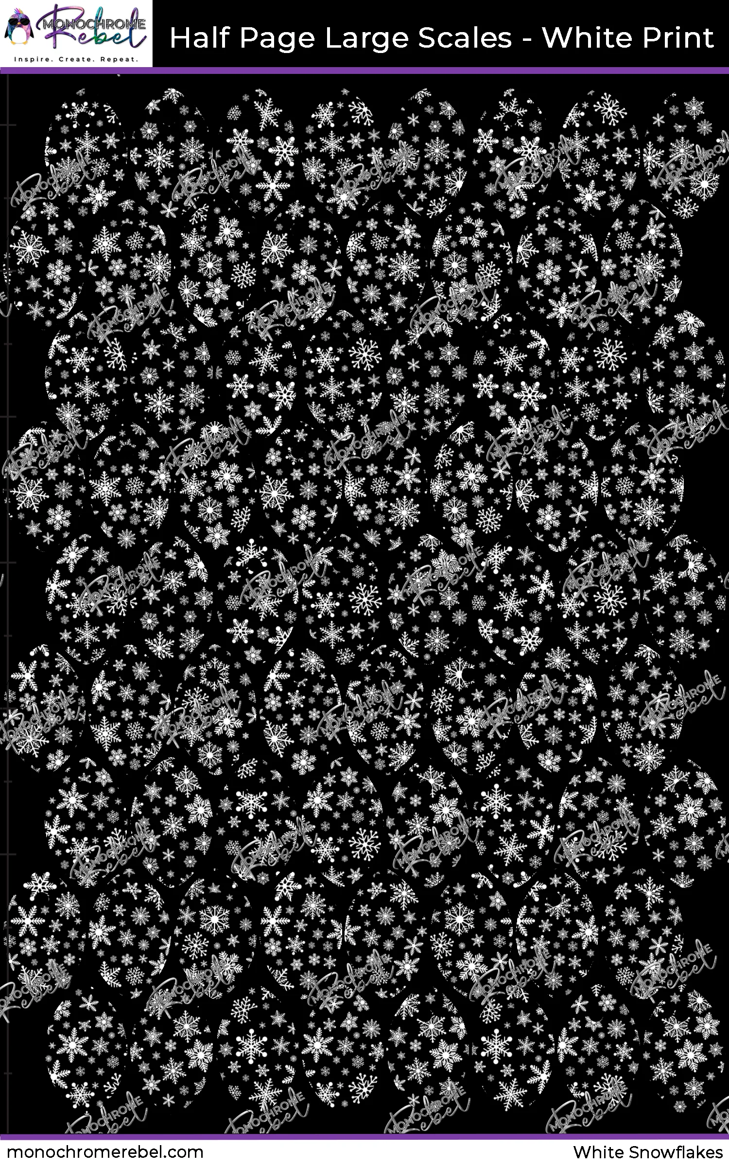 Black Snowflakes Upscales - Image 11
