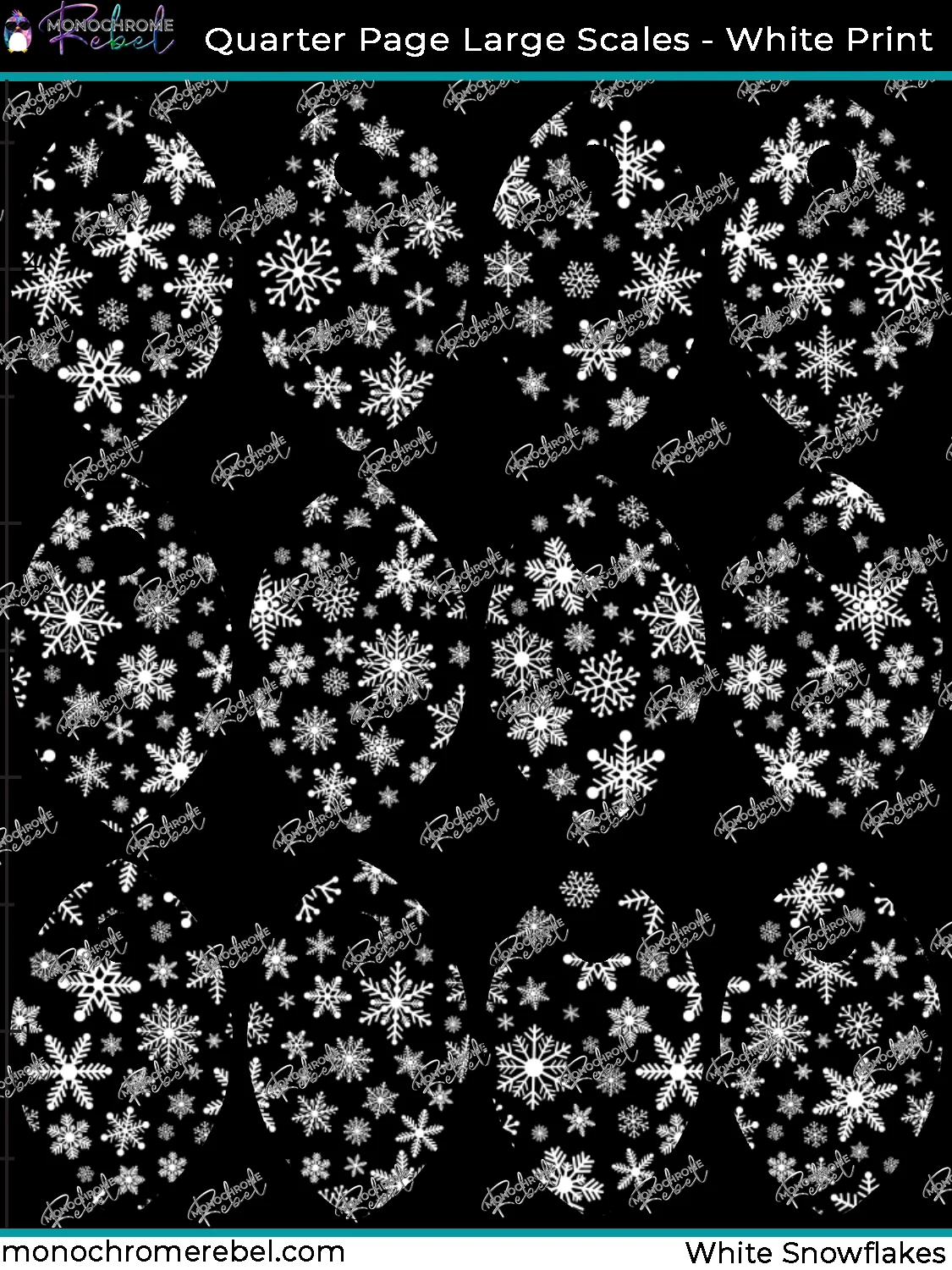 Black Snowflakes Upscales - Image 10