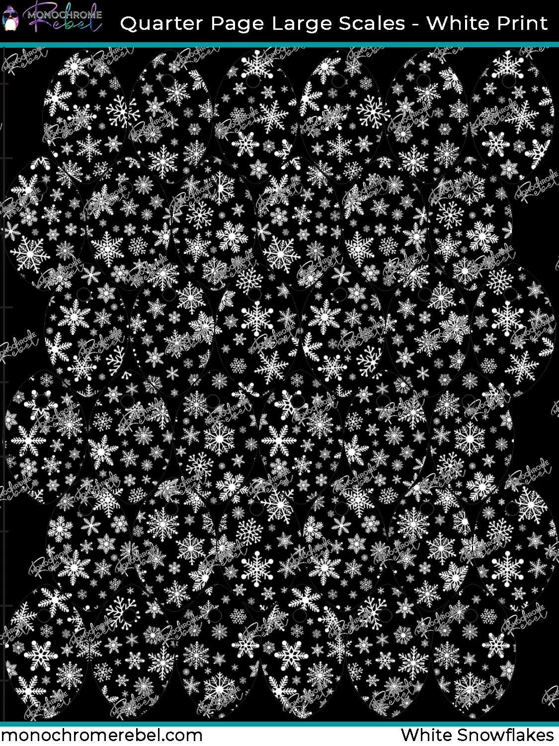 Black Snowflakes Upscales - Image 8