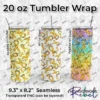 Childhood Cancer Ribbons Tumbler Wrap - Image 4