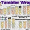 Childhood Cancer Ribbons Tumbler Wrap - Image 3